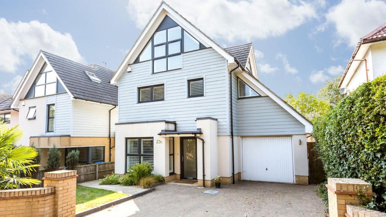 Twin Palms Villa Poole Exterior foto